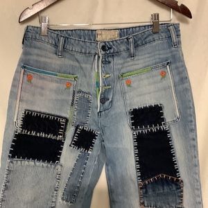 Patchwork jeans